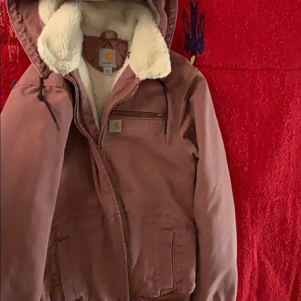 Weathered wildwood Carhartt Jacket